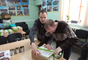 Вяземский дом социального обслуживания активно принимает участие в акции «Все для победы».  